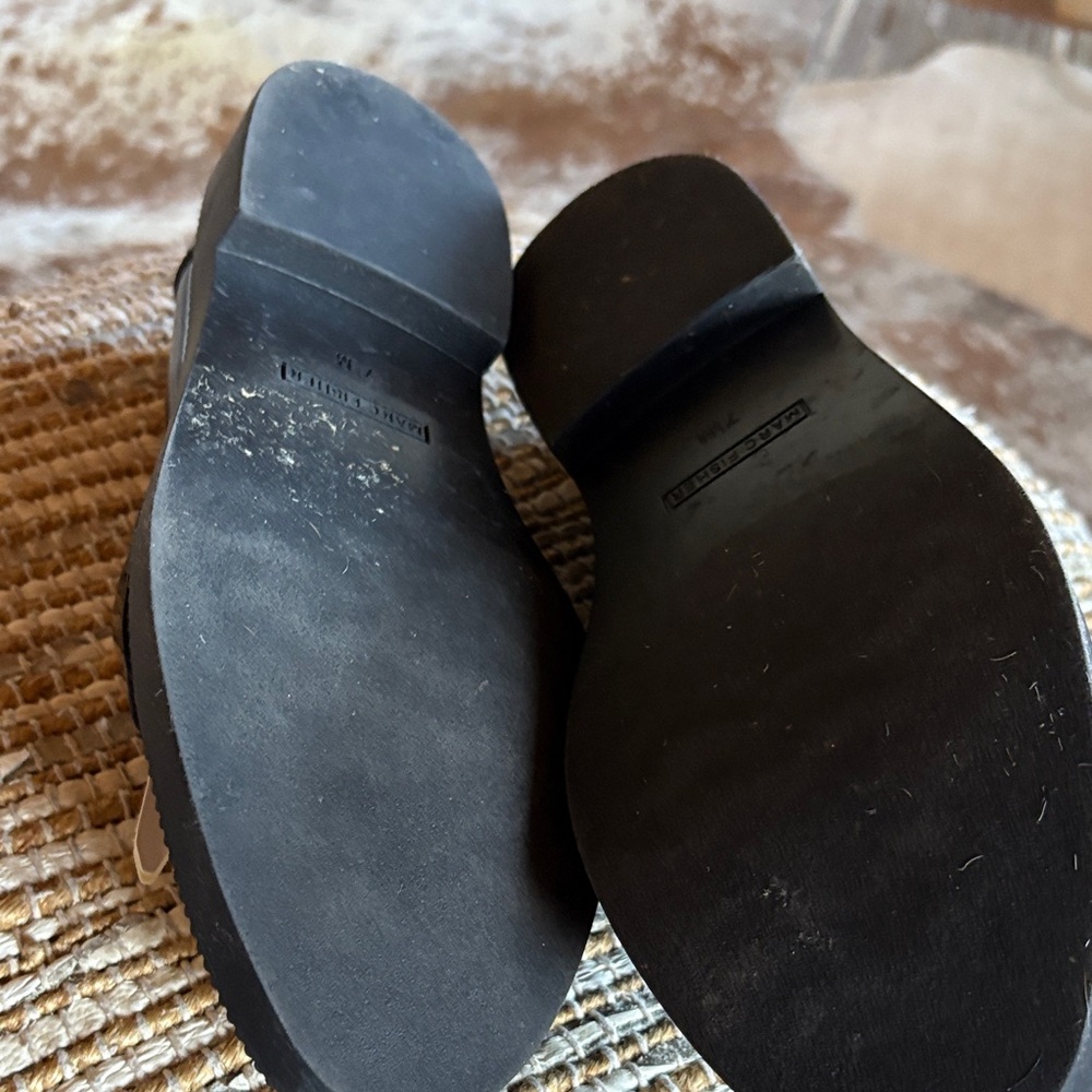 Marc Fisher Black and White Loafers - Picture 4 of 6